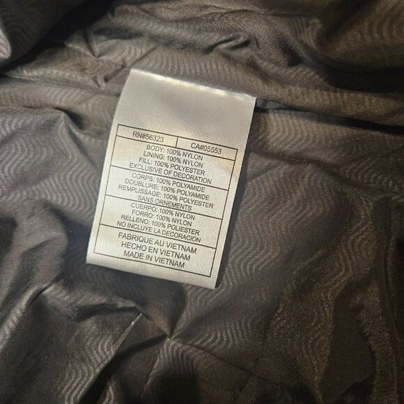 Nike Men's Puffer Jacket Y2K full Gray full zip 90's Gorpcore XXL - Picture 10 of 13